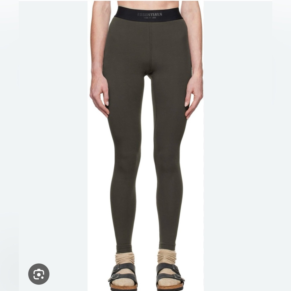 Fear of God Essentials Green leggings